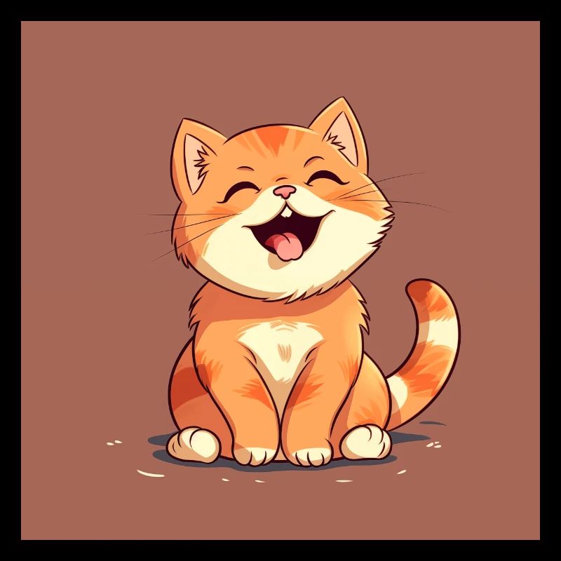 Chaton rieur