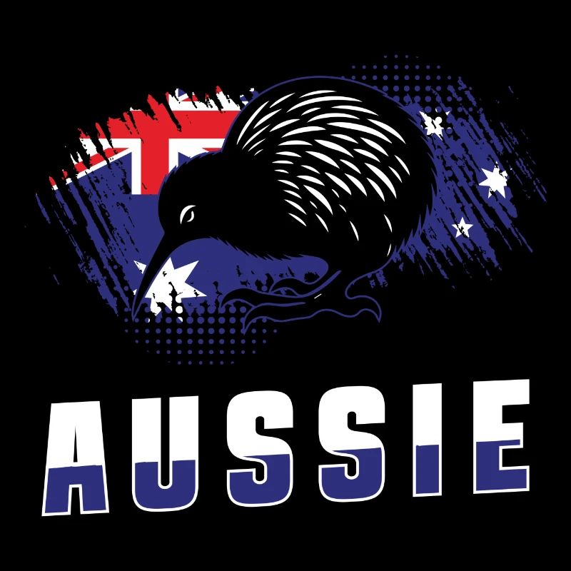 Animaux du drapeau de l’Australie