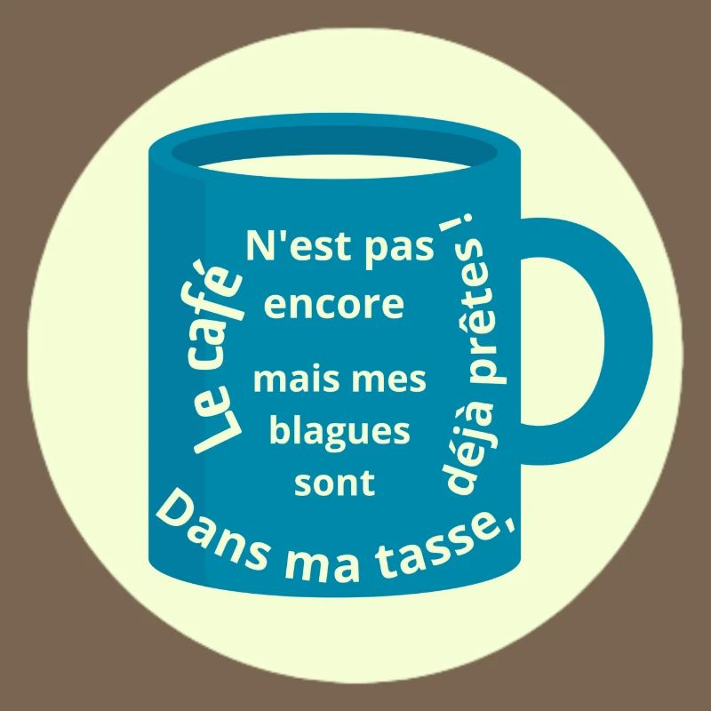 Humour Matinal pull 100% coton