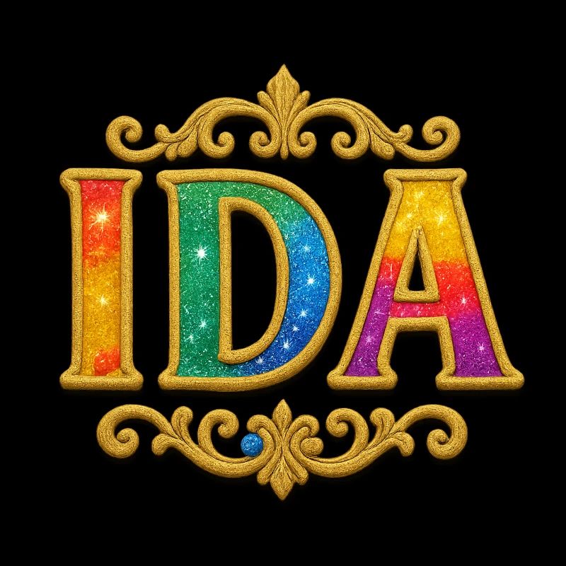 IDA Glitter Gold Sequins
