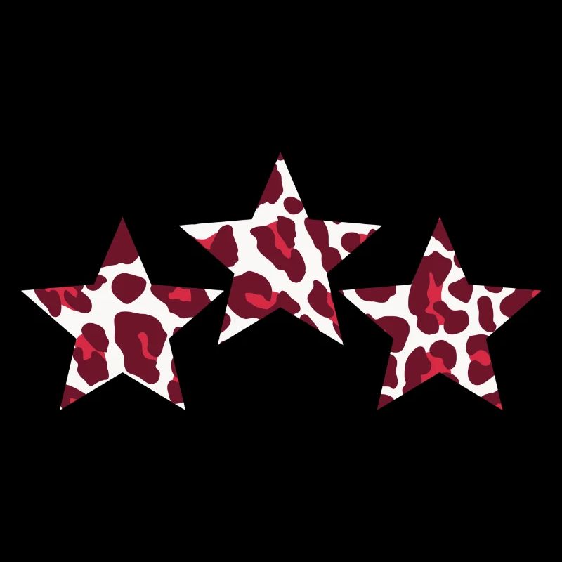 Etoile leopard imprimer