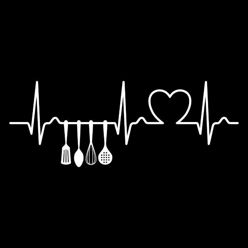 ECG Curve - Heart Curve - Kitchen - Kitchen Appliance