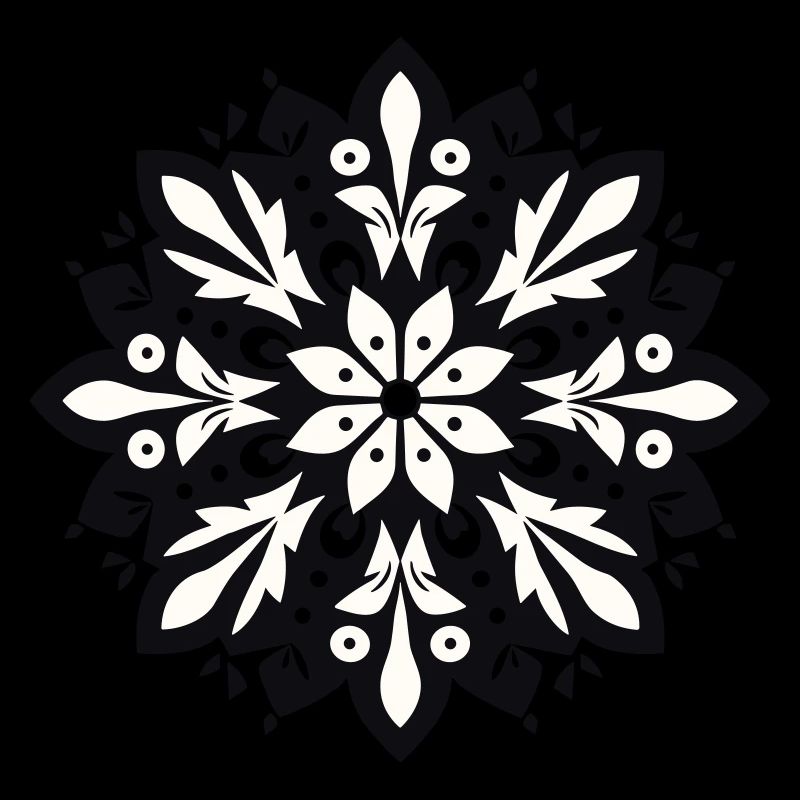 Snowflake pattern