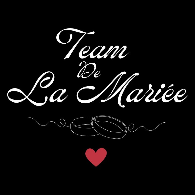 Team de la mariée -équipe de la mariée