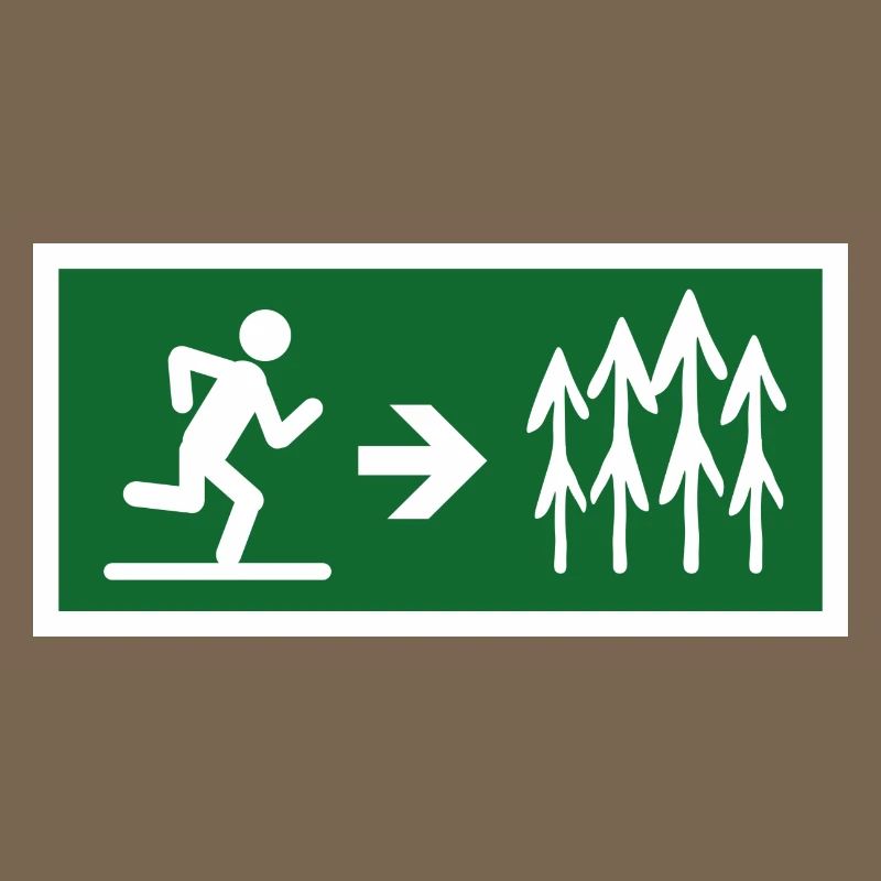 exit to the forest
