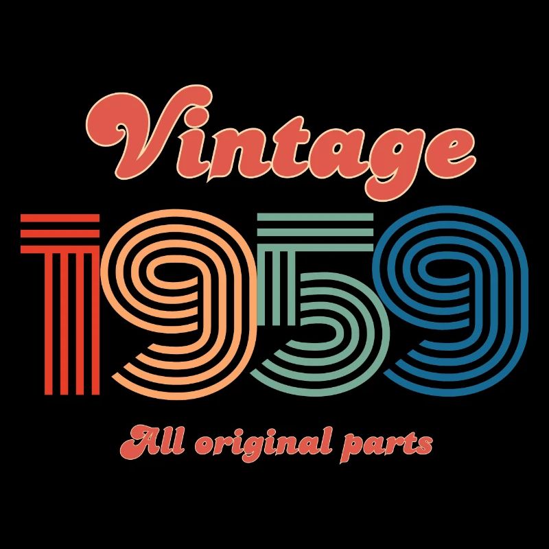 Vintage 1959 all original parts