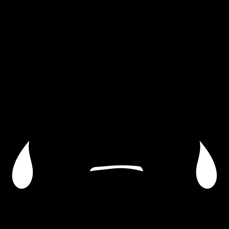 cool face head sad cry howl traenen un