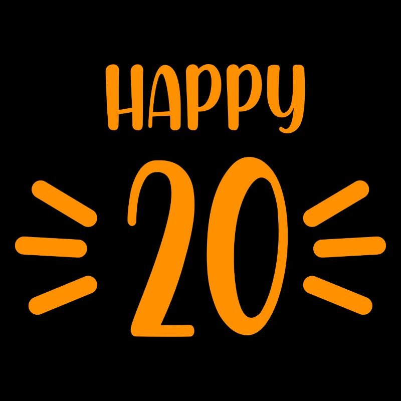20e anniversaire Joyeux anniversaire