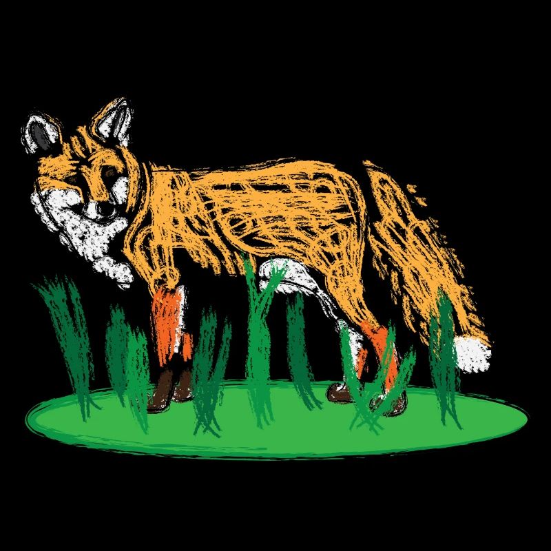 Renard rouge / Red Fox Design I