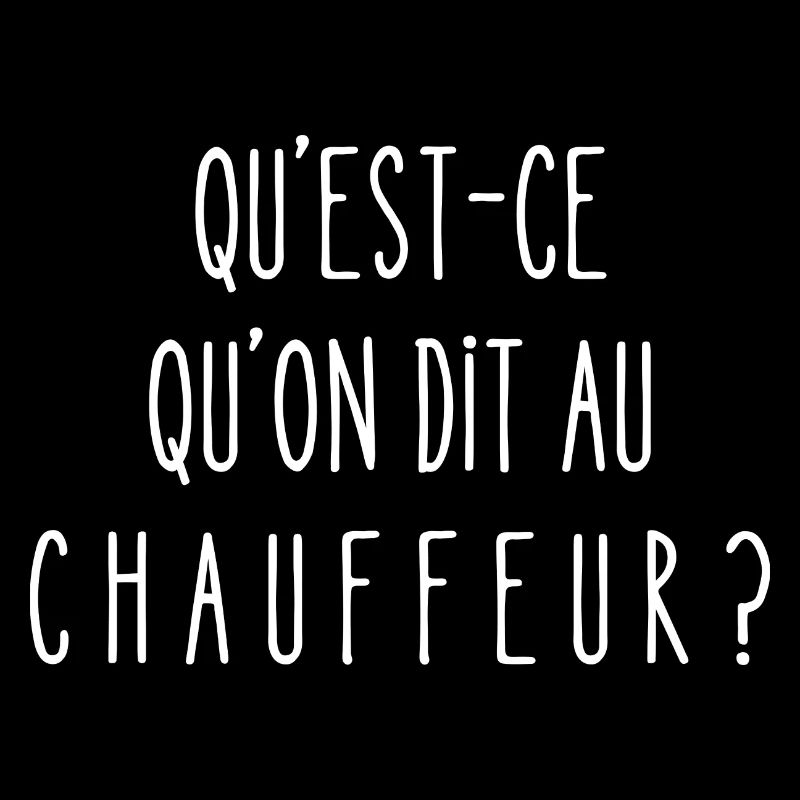 Qu'est-ce qu'on dit au chauffeur ?