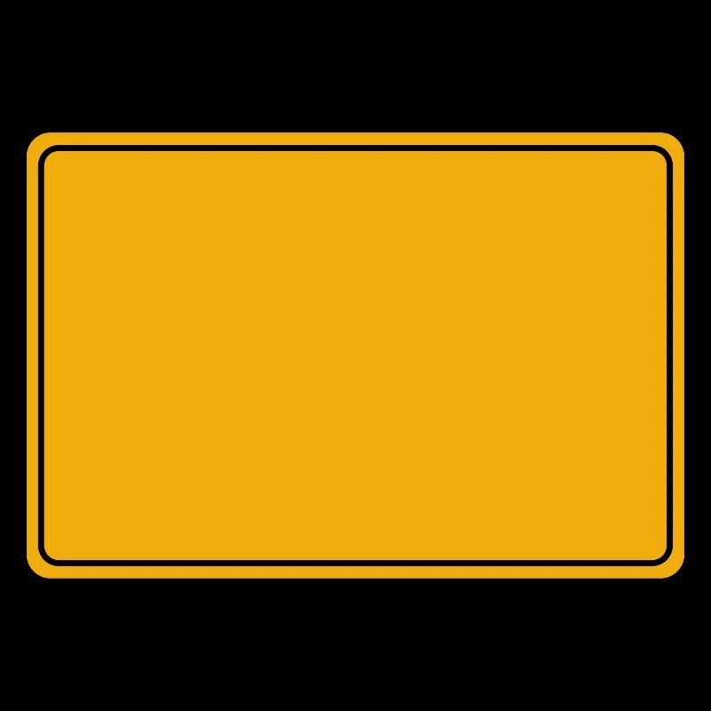 Modèle vide de panneau de placement Allemagne