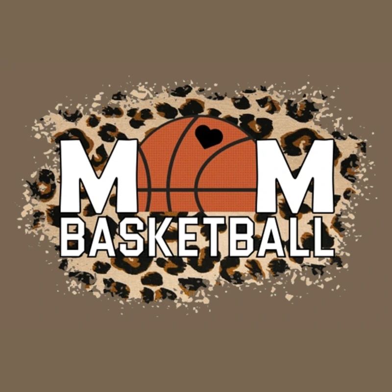 Basketball-Mutter-Leopard-Muttertag