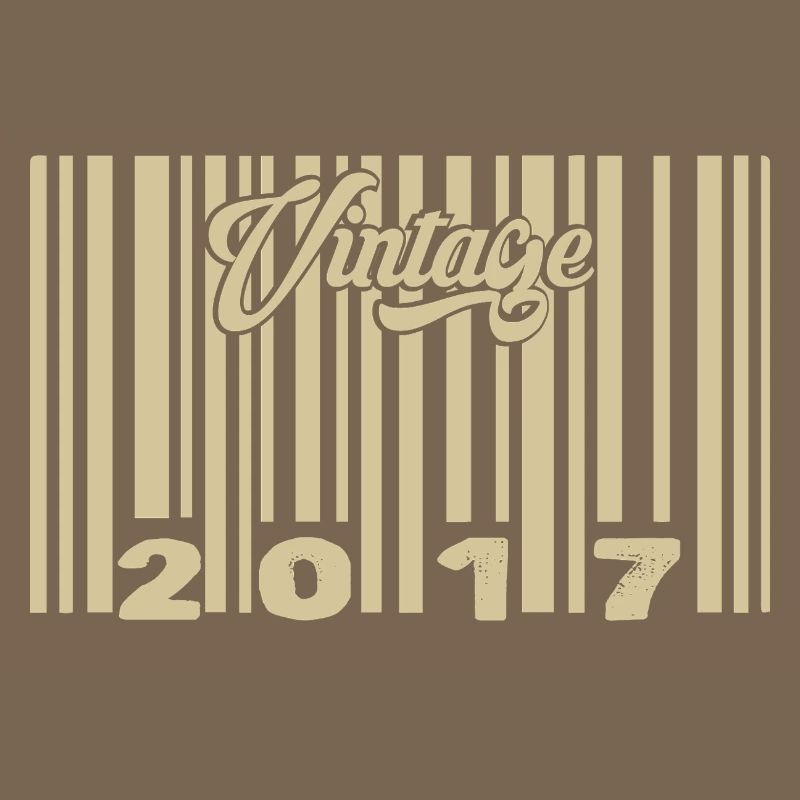 vintage 2017 Barcode 2017: Year 2025.