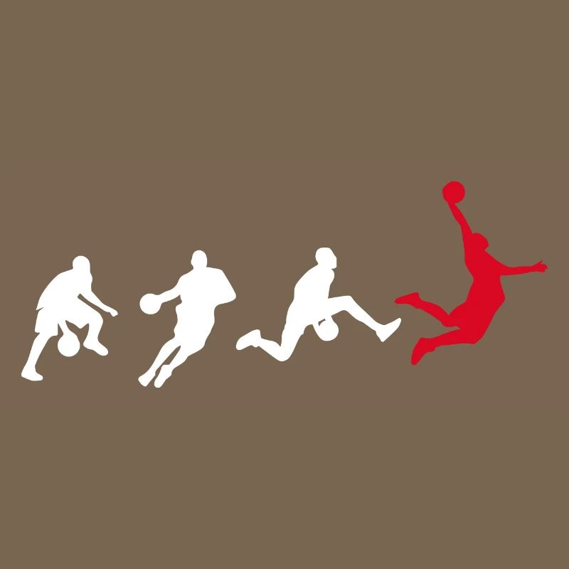 Basket-ball Basketteur Evolution Dunk