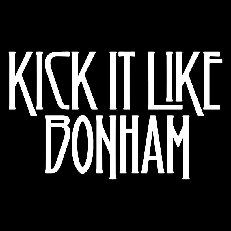 Coup de pied comme Bonham