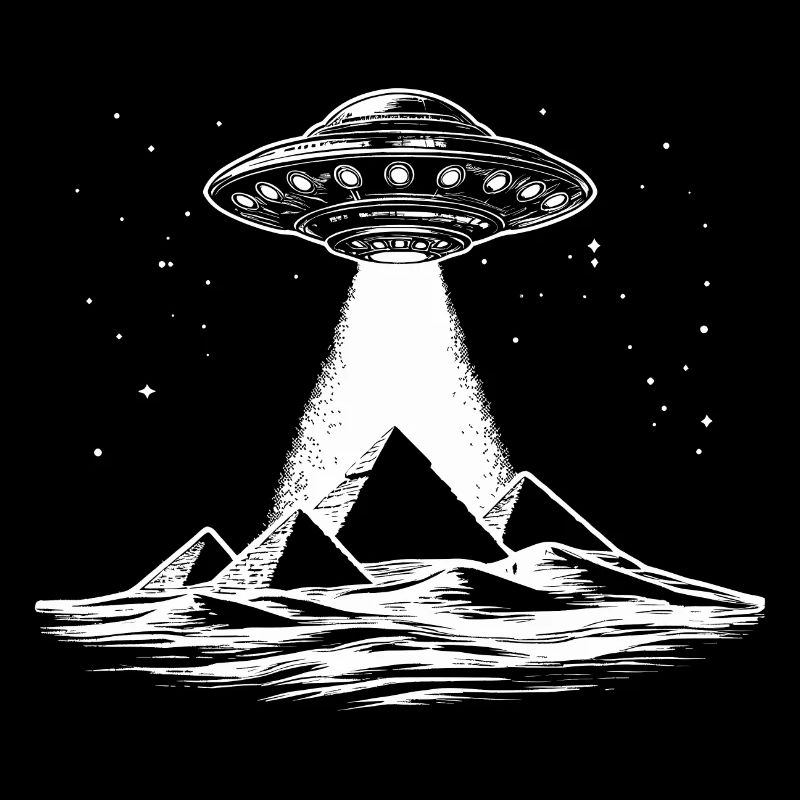 Pyramides égyptiennes OVNI