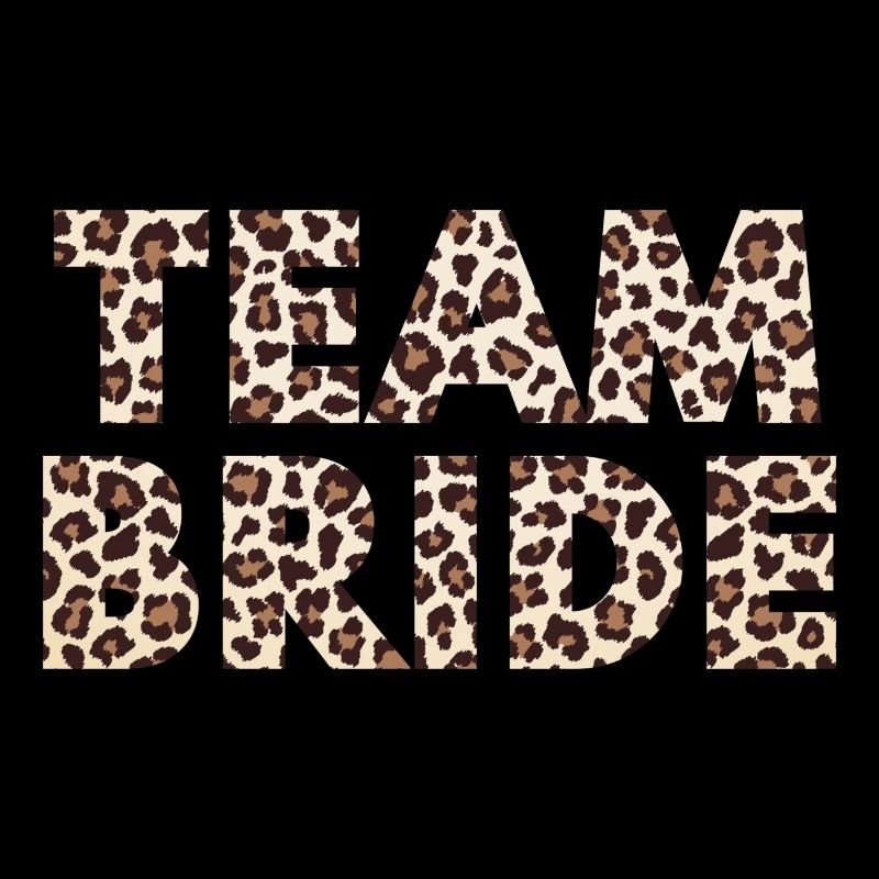 Team Bride léopard