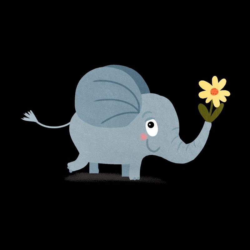 Éléphant mignon