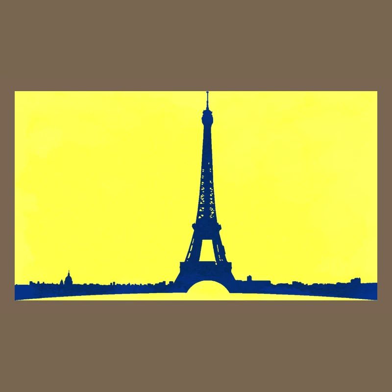 Tour Eiffel dans abstrait