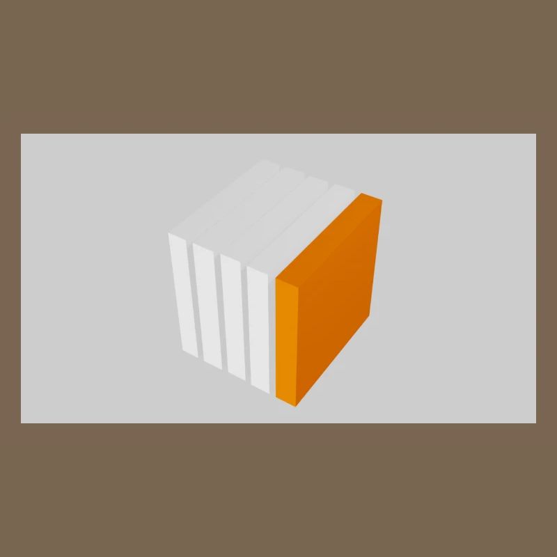 Splitting cube orange
