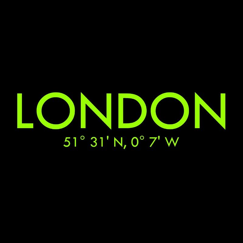 London - Coordinates - Latitude - Longitude - GB
