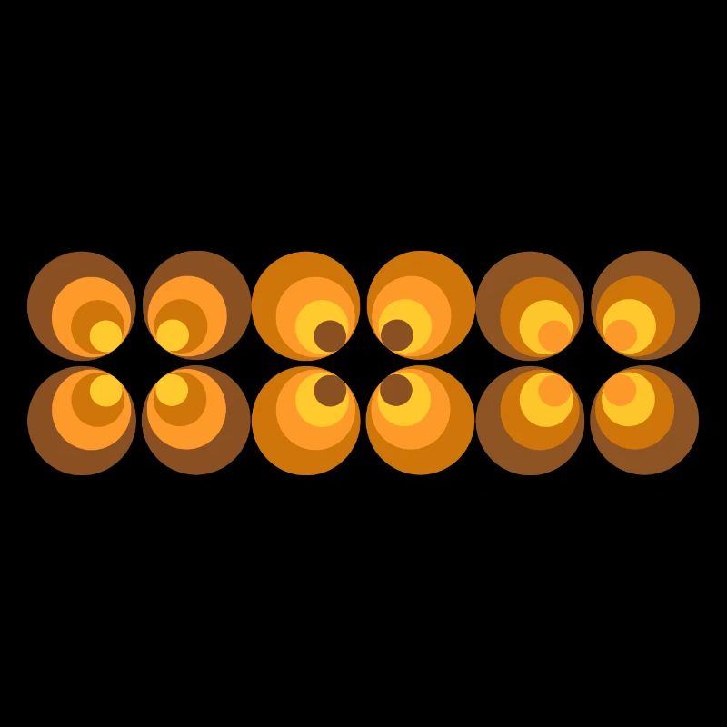 70s Flower Pattern Retro
