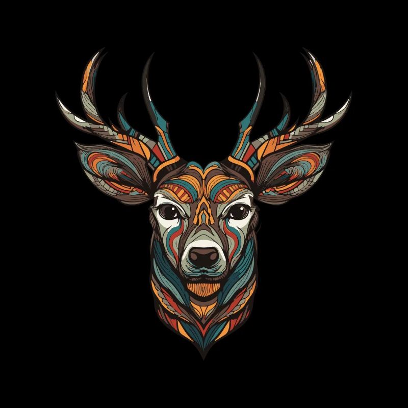 Portrait de cerf