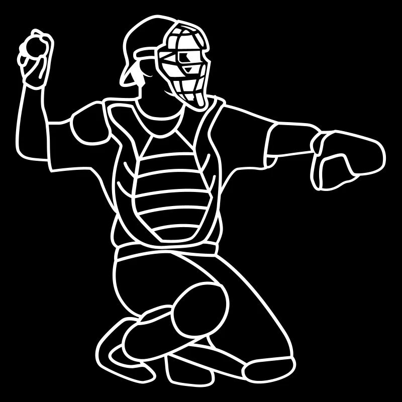 Ensemble de remontoir de lanceur de baseball