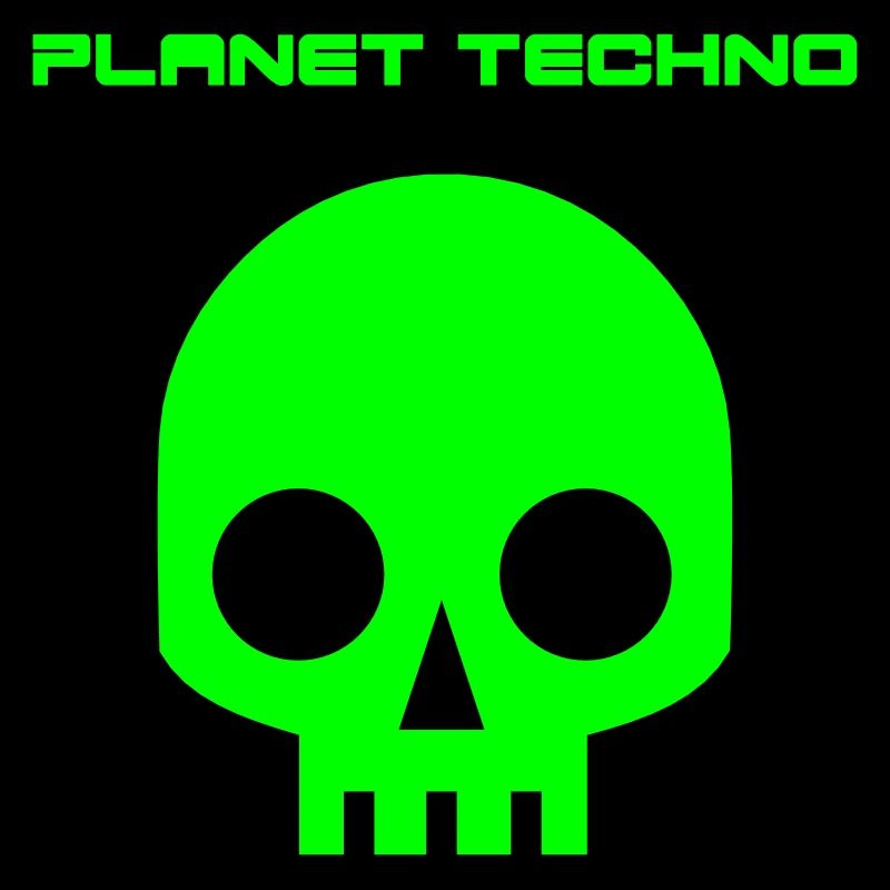 PlanetTechno_tee001.eps Vector SVG