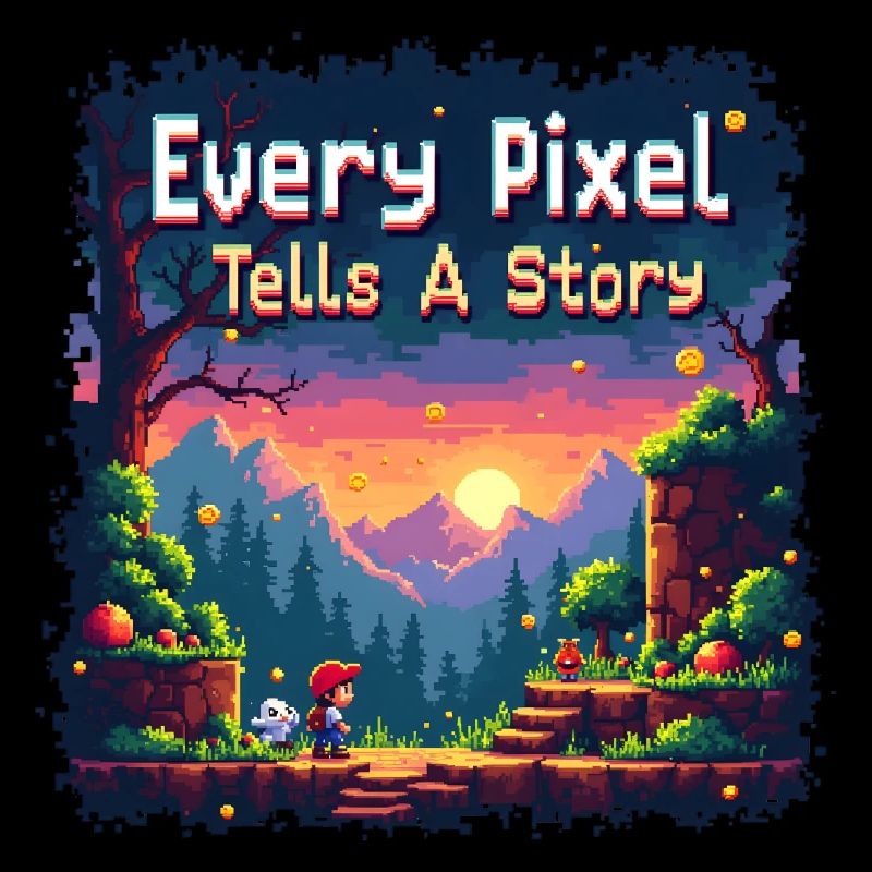 Chaque pixel raconte une histoire - Retro Gaming