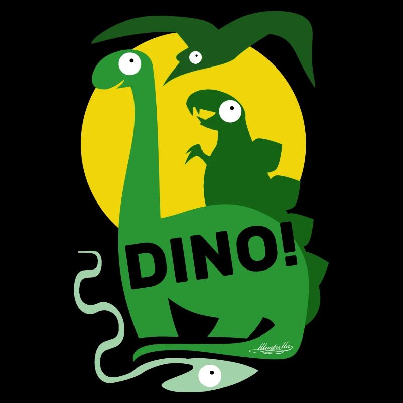 DINO! Dinosaur Brontosaurus Kids Comic