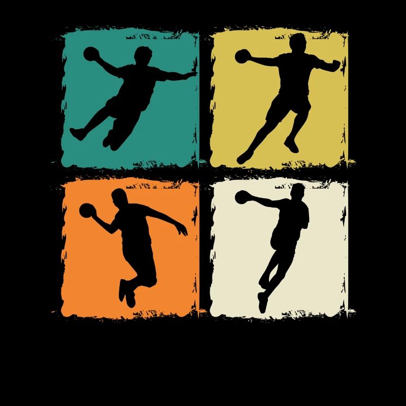 Joueurs de handball Handball
