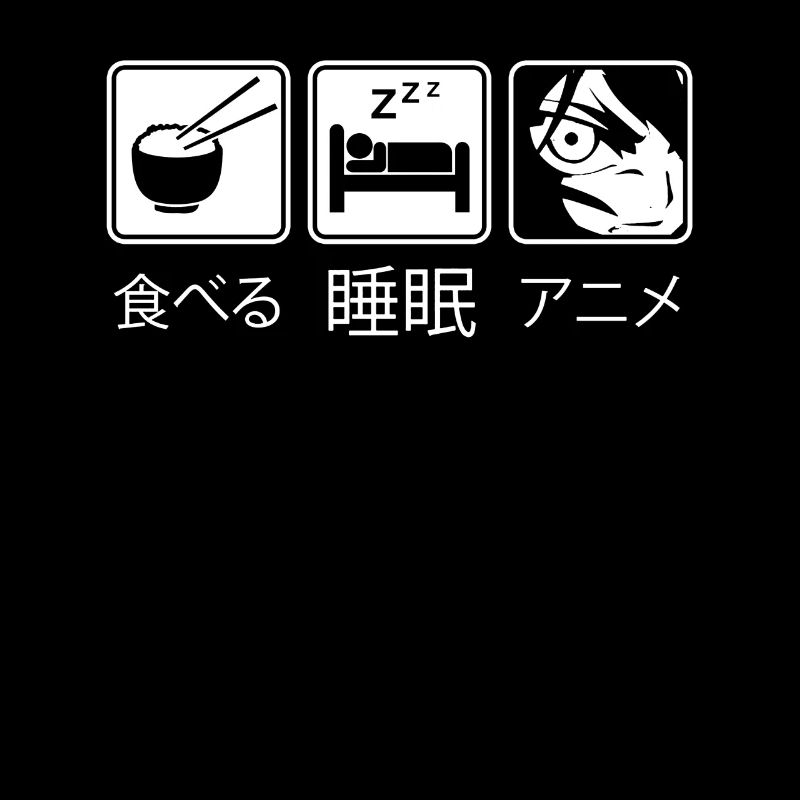 Conception d'anime: Mangez, dormez, anime