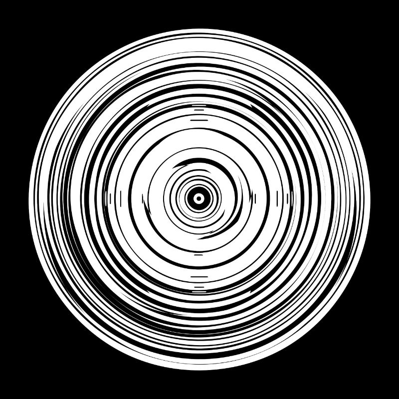 Forme de figure de cercles géométriques