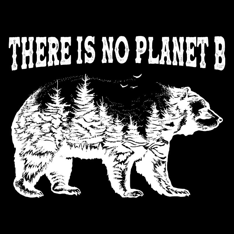 Il N'y A Pas De Planète B Cadeau Protection Ours