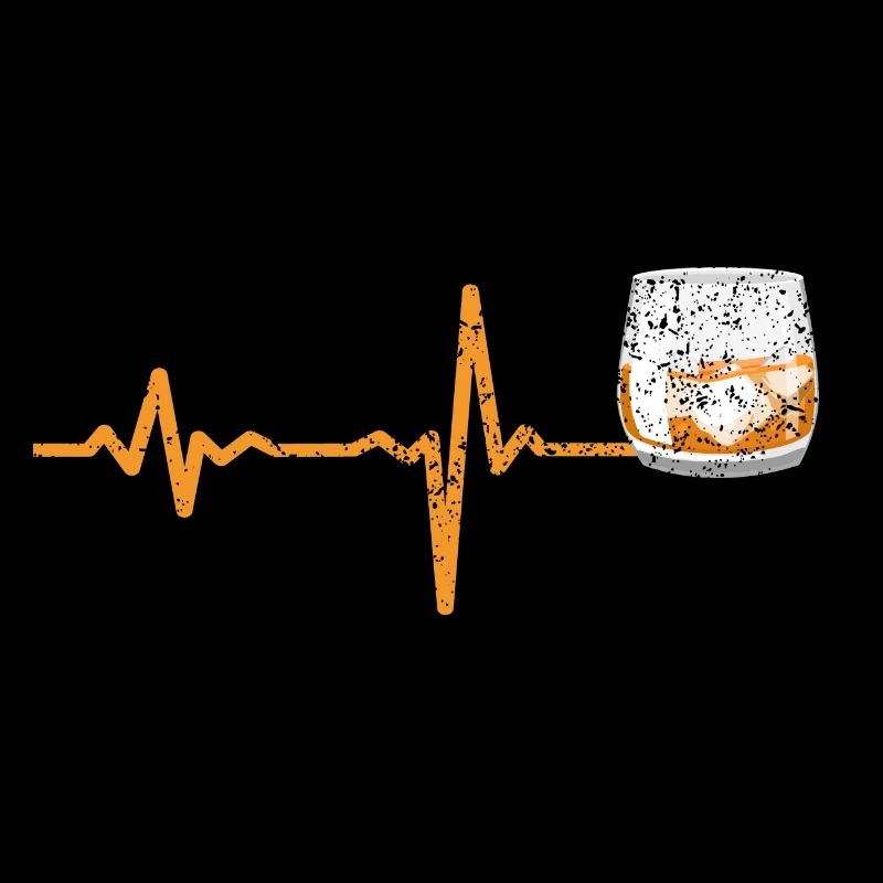 Heartbeat whiskey gift