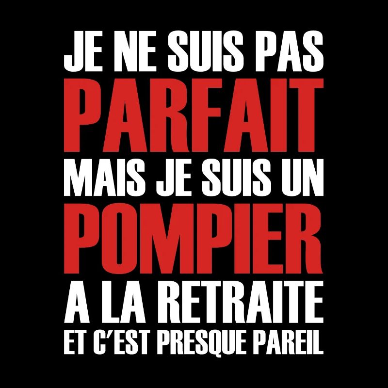 Drôle Pompier Citation Retraité Cool Pompier