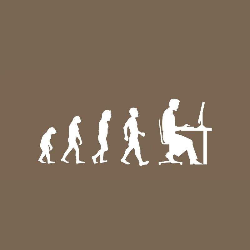 Evolution - Présent - programmeur informatique Nerd