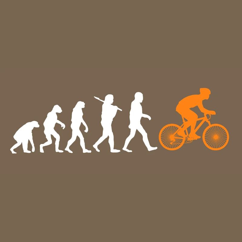 Evolution Bicycle Bicycle Cycling Gift cool