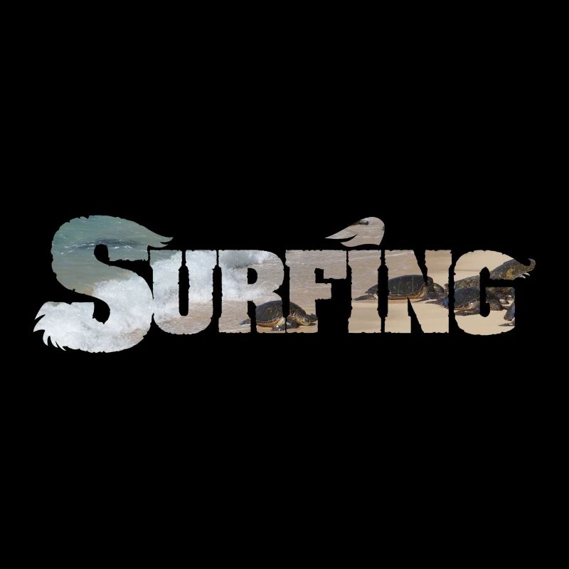 Surfer Surf Riding Eau