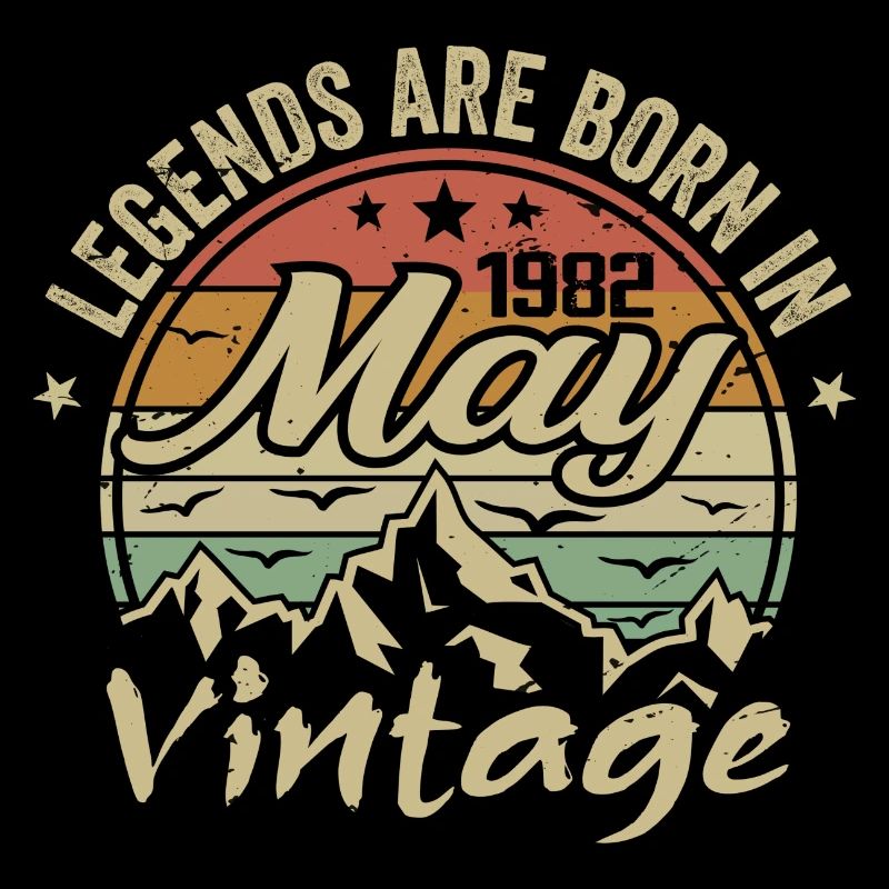 May 1982 Birthday Gift 1982 Vintage 1982