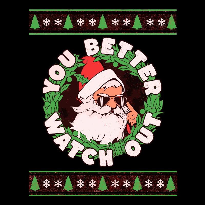 Père Noël Pull de Noël moche