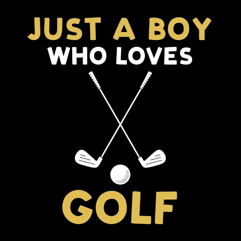 Juste un garçon qui aime le golf