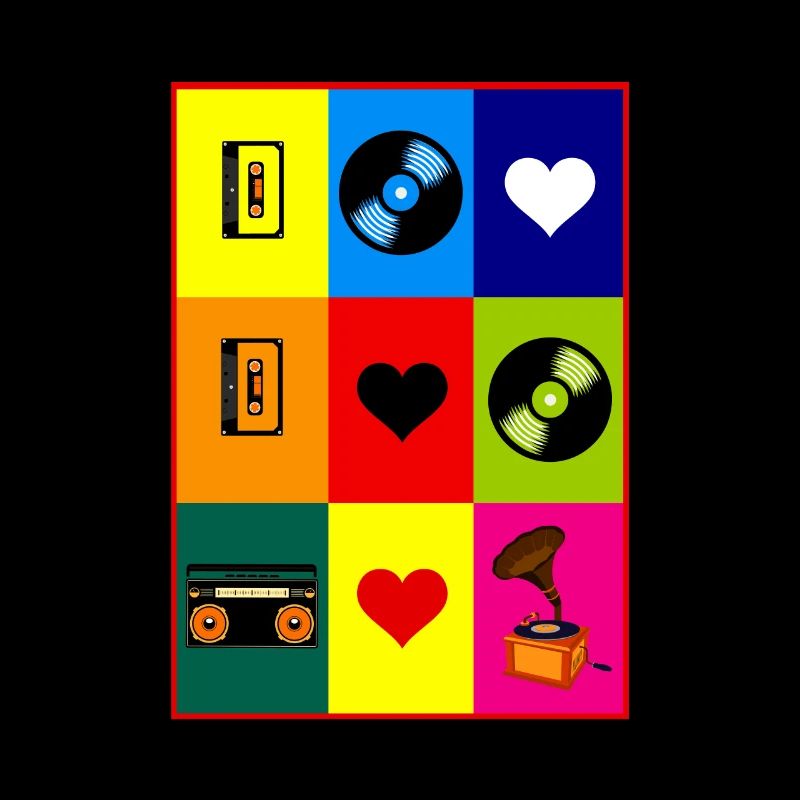Video Cassette Record Retro 80s 90s Gift