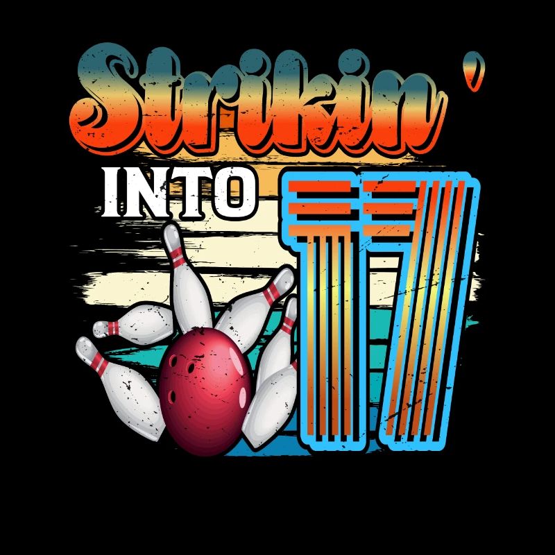 Célébration du Bowling Bowler Strikin' Into 17 pour le 17e anniversaire du Bowling Bowler