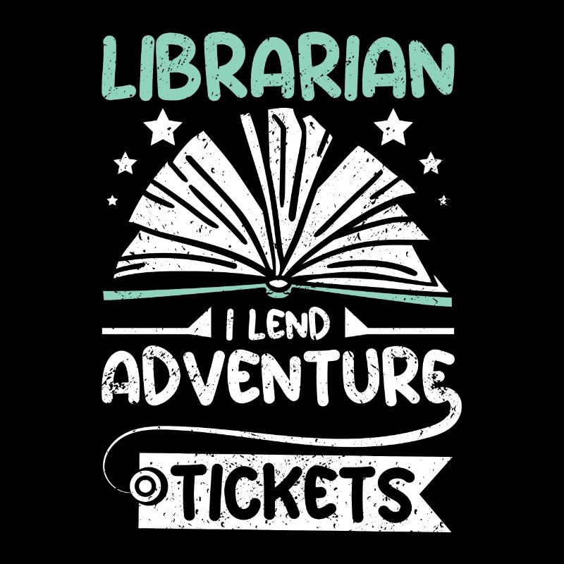 Bibliothécaire Je prête des billets d’aventure