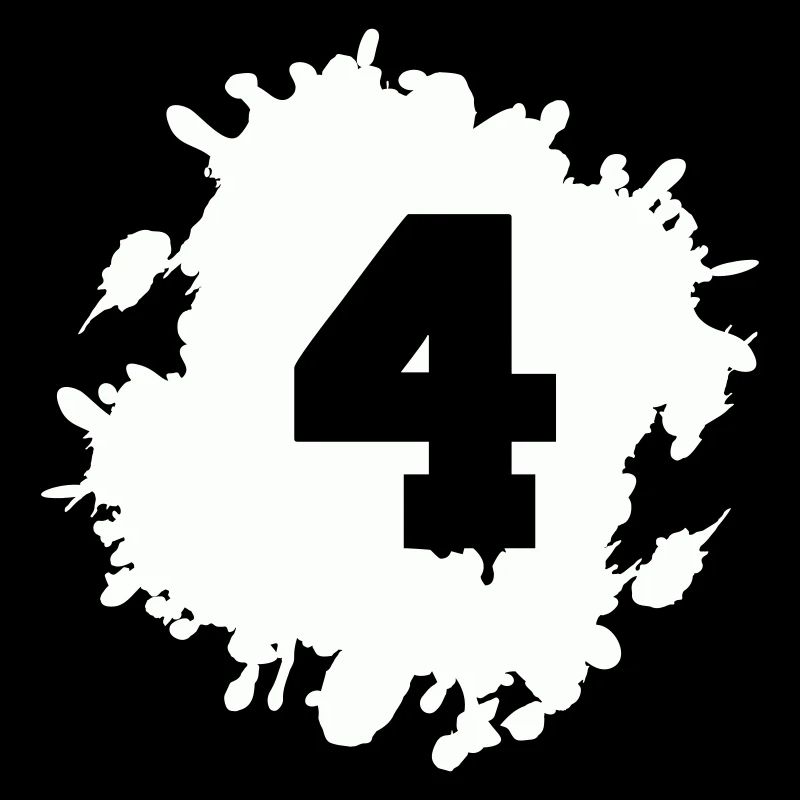 4 blobs