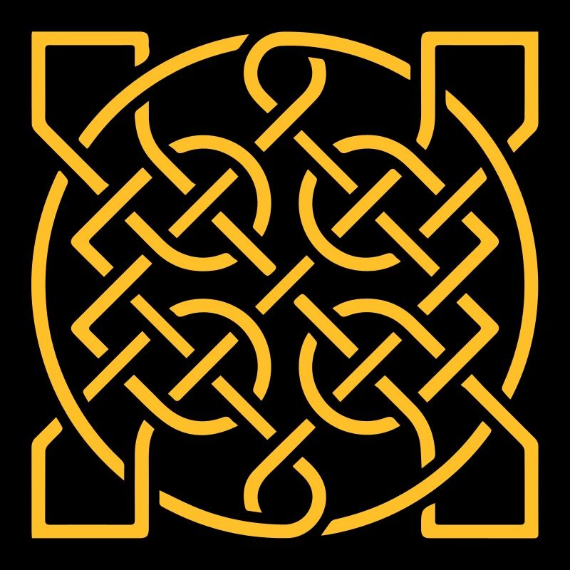 Knot pattern Motif de noeud