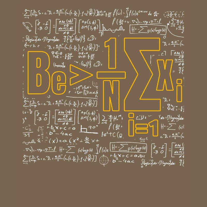 Math Pun – Be Greater Than Average