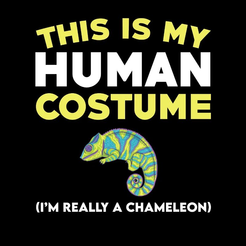 Funny chameleon costume